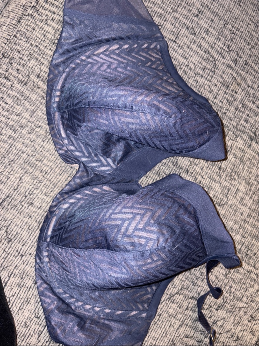 Navy Third Love Bra